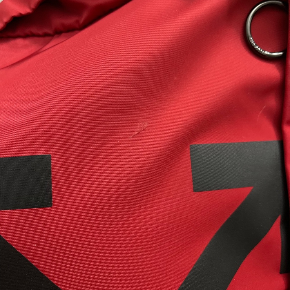 Off White Red Easy Backpack, - Picture 5 of 5